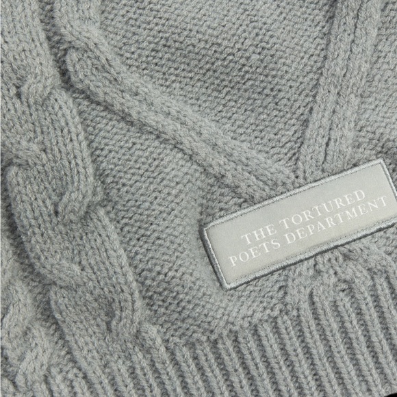 NEW Taylor Swift Tortured Poets Department Cardigan | TTPD Cardigan TS AUTHENTIC - Picture 2 of 5